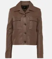 [Joseph] Joseph Leather jacket AU 8 brown