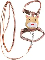 Cat Harness and Leash, Cat Vest Adjustable EscapeProof Harness Strap Cat Leashes for Walking Outdoor Walking Travel Kitten Harness for Small Medium Large Cats Kittens and Puppy