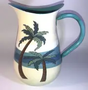 Palm Breeze Water Pitcher Jug Mug Drink Container-BRAND NEW-SHIPS N 24 HOURS