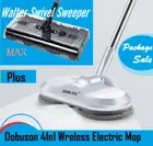 Dekson Wireless Electric Mop Polisher + Swivel Sweeper Latest Cordless Max Quad
