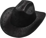 YFVFAGDMKV Wide Brim Classic Fedora Beach Hat Vintage Western Cowboy Hat for Men Women Outdoor Gentleman Cowgirl Jazz Cap(1)