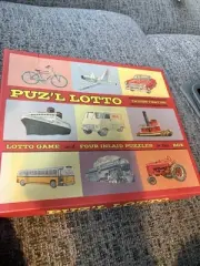 Puz’l Lotto Match Game Things That Go Educational