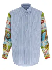 [Comme Des GarçOns Shirt] Comme Des GarçOns Shirt-Patterned Sleeve Shirt Camicie Multicolor-Uomo S