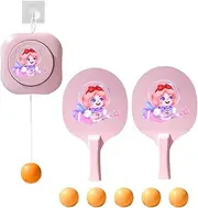 Door Jam Pingpong Portable Set - Adjustable Portable Set Door Table Tennis Trainer,Interaction Doorway Game Training PingPong Trainer for Frame