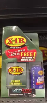 X1R engine treatment with octane booster