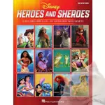 ❰跳跳譜❱「迪士尼」DISNEY HEROES & SHEROES BIG-NOTE PIANO HL00385972