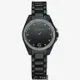 COACH手錶 CH00131 28mm 黑圓形陶瓷錶殼，黑色簡約， 中三針顯示錶面，深黑色陶瓷錶帶款 _廠商直送