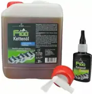 DR. WACK Bicycle F100 Chain Oil 2l Canister, 50ml Dropper Bottle, Tap