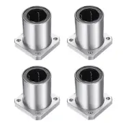4pcs LMK30UU Linear Ball Bearings 30x45x64mm Square Flange for CNC 3D Printer