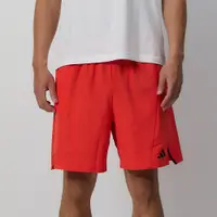 在飛比找蝦皮商城優惠-Adidas D4T Short 男款 橘紅色 排汗 拉鍊口