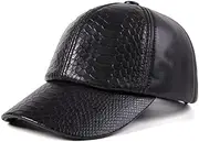 [HAMKVBPR] Men's Leather Hat Casual Hat Men Baseball Cap Outdoor Warm Duck Tongue Cap Autumn and Winter