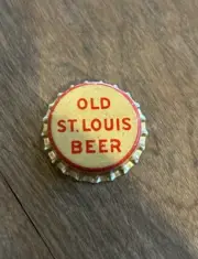 UNUSED OLD ST. LOUIS CORK BEER BOTTLE CAP / CROWN A.B.C. ABC BREWING MO MISSOURI