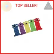 Multipet 12-Inch Squeaker Mat Soft Plush Dog Toy with 13 Squeakers, Colors may v