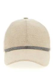 [Brunello Cucinelli] Brunello Cucinelli-Shiny Band Cappelli Beige-Donna M