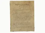The Picture of Dorian Gray - Hand Antiqued First Page Reproduction
