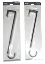 Style Selections Two Packs Of Adjustable Wreath Hangers