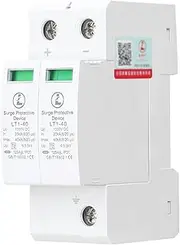 Labymos Plug-in Type Photovoltaic Power Surge Protector Surge Protectives Device 2P-40KA-DC1000V Surge Voltage Protections Tool