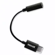 Maxell 197294 Adapter For Computers Tablets Chromebooks To Connect 3.5mm