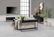 HARDING Black Sofa Table
