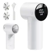 Rechargeable Fabric Shaver Electric Lint Remover Lint Shaver with Digital Dis...