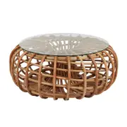 Oz Homes Coffee Table Glass Top - Top Only Available