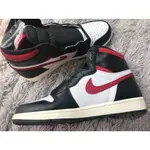 -MAKEUSTARE沐斯潮流- AIR JORDAN 1 RETRO HIGH OG 黑紅白 女款