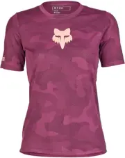 Fox Racing Ranger Tru DR Womens SS MTB Mountain Bike Jersey Sangria