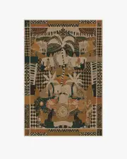 120' x 185' | Machine Washable Runner Rug | Kid & Pet Friendly | Indoor Rug | Architectural Digest La Joie Natural Multicolour Rug | Ruggable