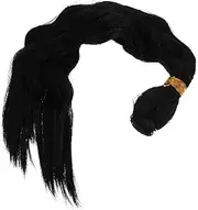 GANAZONO Vivid Curly Wig Extensions for Women Stylish Hairpiece Lightweight Synthetic Hair Weft for Parties Weddings Stage Performances