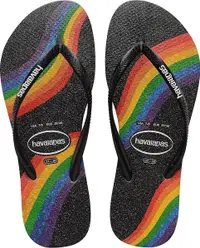 在飛比找Yahoo奇摩購物中心優惠-havaianas 哈瓦士 巴西人字拖 女款 Slim pr