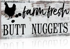 Farm Fresh Chicken Wall Decor Chicken Coop Sign Accessories Rustic Hen House Dec