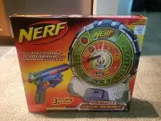 Nerf Tech Target + Nerf Dart Blaster + 3 Darts *New Open Box (box has wear)