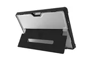 STM Goods Dux Shell Rugged Case for Microsoft Surface Pro 8 Tablet - Textured - Black - Drop Resistant - Thermoplastic Polyurethane (TPU),