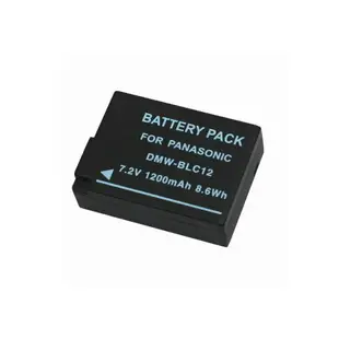 [享樂攝影]【FOTODIOX Panasonic DMW-BLC12 相機鋰電池】1200mAh 副廠電池 適用LUMIX G5 G6 G7 GH2 GX8/SIGMA FP-L BP-51 Handycam battery