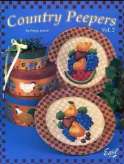 Country Peepers Vol.2 Decorative Tole Painting Book by Peggy Laurie NEW