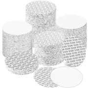 50 Pack 70mm Foam Lid Liner Round Jar Sealer Bottle Seals Foam Cap