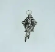 Sterling Silver Cuckoo clock charm