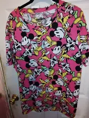 Disney Mickey & Friends Pink Size 2X