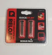 QUICKDRAW QDGR-2X10 Graphite Refills NEW