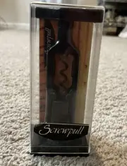 Vintage Screwpull Corkscrew Bottle Opener With Stand