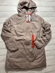 NWT 32 Degrees Light Blush Waterproof Zip Quilted Parka Puff Jacket Coat Women-M