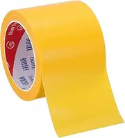 uxcell 4"x0.007" Bookbinding Tape, 22 Yard Cloth Bookbinding Repair Tape Book Binding Tape Self Adhesive for Repairing Old Books, Yellow