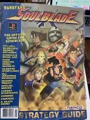 1997 Soul Blade Game Fan's Strategy Guide Namco PlayStation PS1