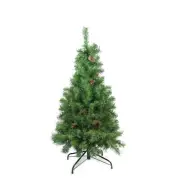 Northlight 4' x 30" Dakota Red Pine Full Artificial Christmas Tree Pine Cone