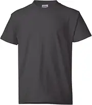 [Hanes] Boys ComfortBlend EcoSmart 50/50 Cotton/Poly T-Shirt