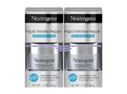 2 x Neutrogena Rapid Wrinkle Repair Regenerating Cream Younger Looking Skin 48g