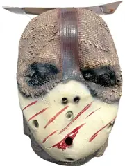 Punishment Latex Full Head Face Mask NWT