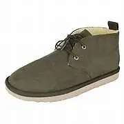 Sun + Stone Men's Gage Chukka Boots Olive Sz 9.5M