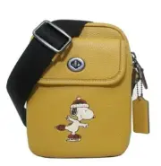 NWT Coach X Peanuts Heritage Crossbody With Snoopy Motif CE613 Limited Edition