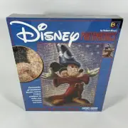 VTG Disney Robert Silvers Photomosaics Mickey Sorcerer's Apprentice Puzzle NIP